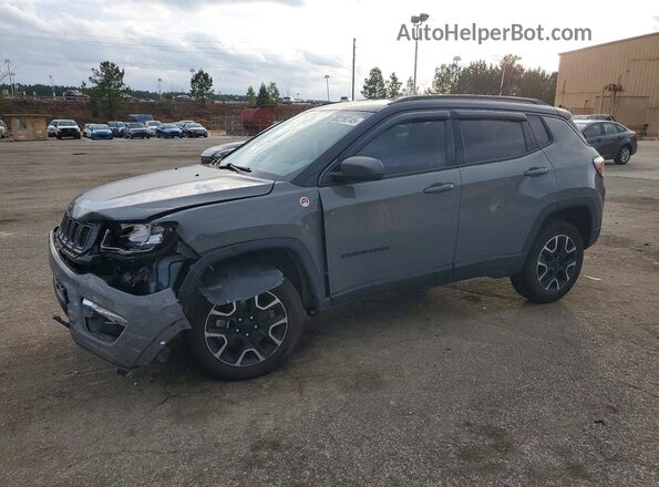 3C4NJDDB6MT590042 2021 JEEP COMPASS Gray Przód lewy