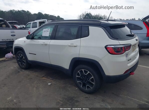 3C4NJDDB8KT795827 2019 JEEP COMPASS White Հետևի ձախ