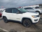 2019 Jeep Compass Trailhawk 4x4 White vin: 3C4NJDDB8KT795827