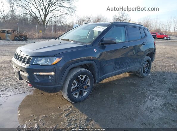 3C4NJDDB9HT624710 2017 JEEP NEW COMPASS Black Przód lewy