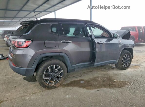3C4NJDDB9KT771620 2019 JEEP COMPASS Серый Задняя правая четверть