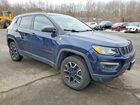 2020 Jeep Compass Trailhawk Blue vin: 3C4NJDDBXLT203314