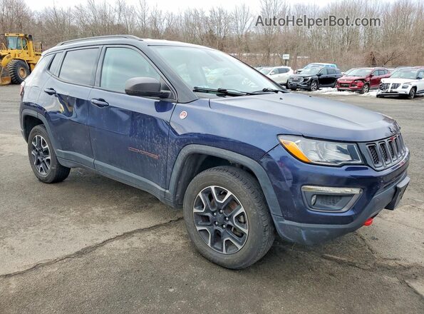 3C4NJDDBXLT203314 2020 JEEP COMPASS Blue წინა მარჯვენა
