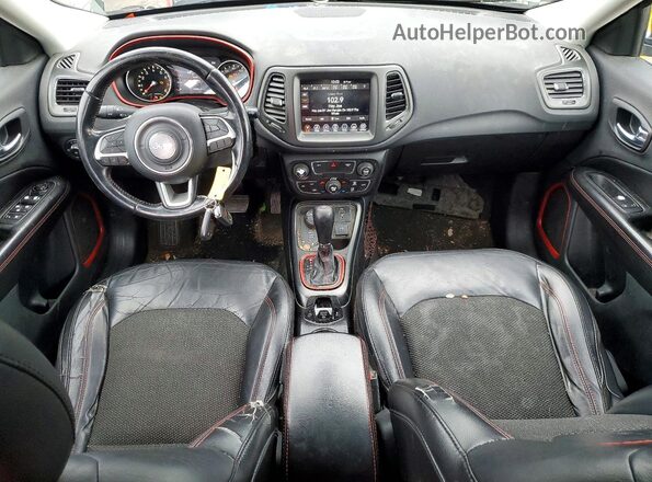 3C4NJDDBXLT203314 2020 JEEP COMPASS Blue წინა პანელის ხედი
