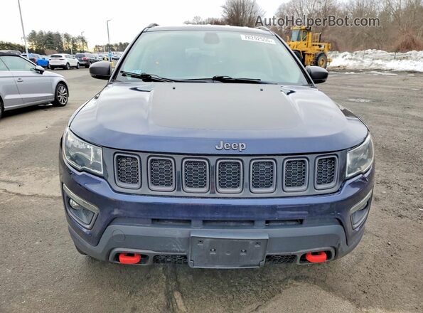 3C4NJDDBXLT203314 2020 JEEP COMPASS Blue წინა ხედი