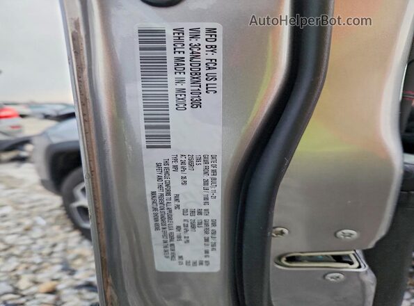 3C4NJDDBXNT101305 2022 JEEP COMPASS Серебряный Вид подкапотного пространства