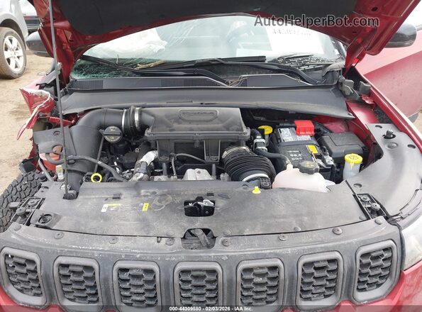 3C4NJDDN4ST522121 2025 JEEP COMPASS Красный Вид сзади