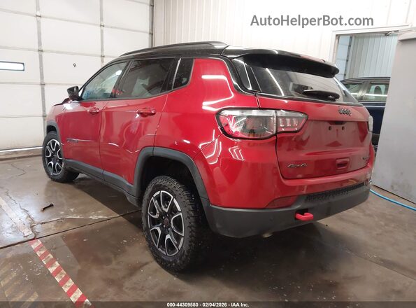 3C4NJDDN4ST522121 2025 JEEP COMPASS Красный Задняя левая четверть