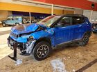 2025 Jeep Compass Trailhawk Blue vin: 3C4NJDDN7ST556568