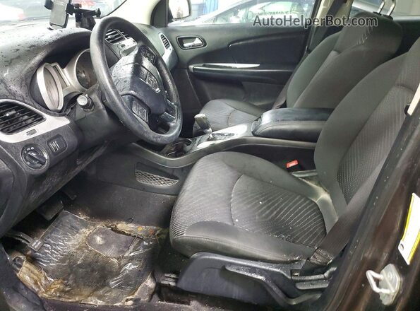 3C4PDCAB0GT118082 2016 DODGE JOURNEY Серый Вид салона спереди