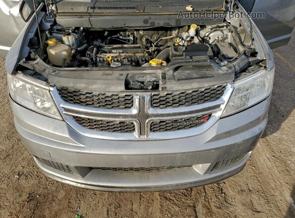 3C4PDCAB0KT749679 2019 DODGE JOURNEY Silver ძრავის განყოფილების ხედი