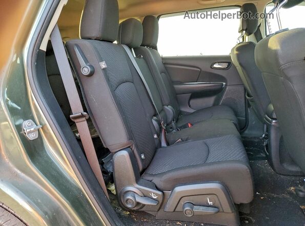 3C4PDCAB1GT185855 2016 DODGE JOURNEY Зеленый Вид задней части салона