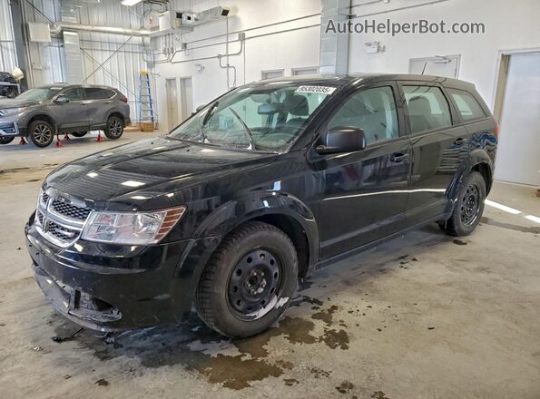 3C4PDCAB1GT237680 2016 DODGE JOURNEY Черный Передняя левая четверть