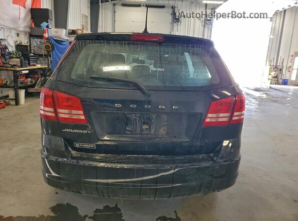 3C4PDCAB1GT237680 2016 DODGE JOURNEY Черный Вид сзади