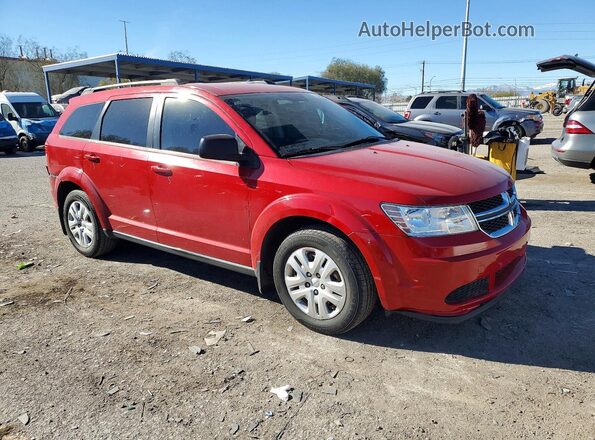 3C4PDCAB1GT245391 2016 DODGE JOURNEY Красный Передняя правая четверть
