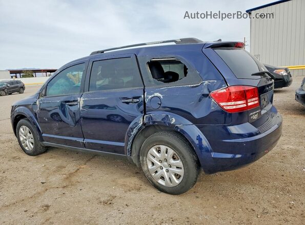3C4PDCAB2HT706745 2017 DODGE JOURNEY Blue Tył lewy