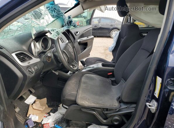 3C4PDCAB2HT706745 2017 DODGE JOURNEY Blue Widok wnętrza z przodu