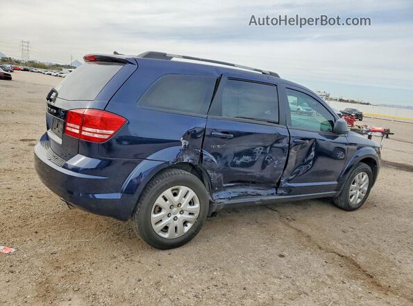 3C4PDCAB2HT706745 2017 DODGE JOURNEY Blue Tył prawy