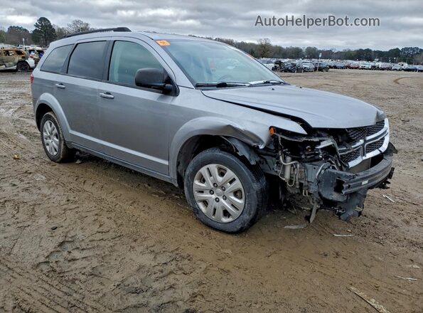3C4PDCAB3JT302083 2018 DODGE JOURNEY Silver Delantero derecho