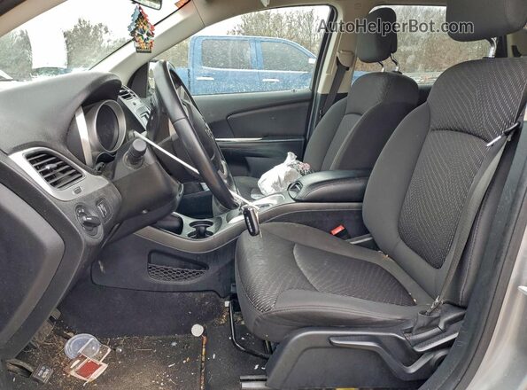 3C4PDCAB3JT302083 2018 DODGE JOURNEY Silver Vista interior delantera