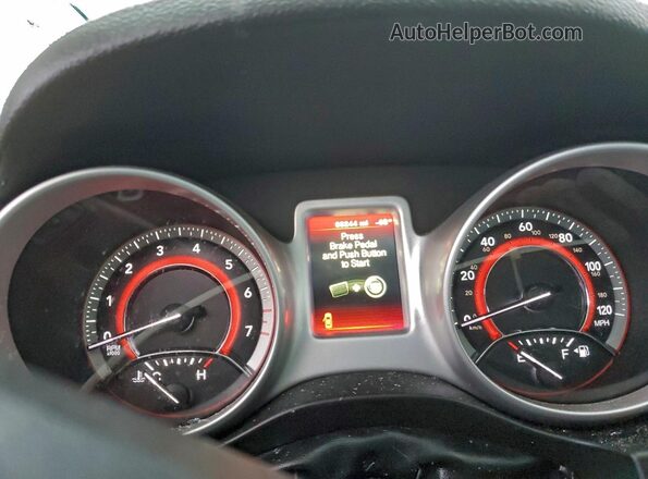3C4PDCAB6KT744454 2019 DODGE JOURNEY Черный Вид щитка приборов