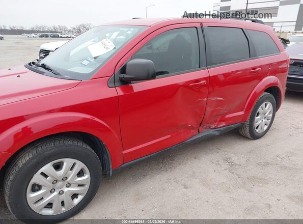 3C4PDCAB8HT558701 2017 DODGE JOURNEY Red Vista frontal