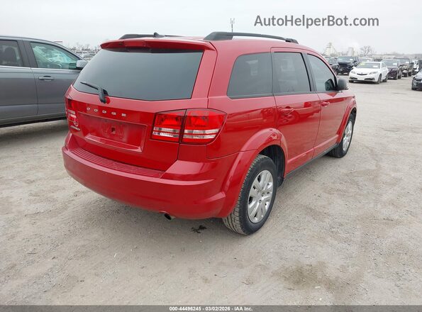3C4PDCAB8HT558701 2017 DODGE JOURNEY Red Trasero derecho