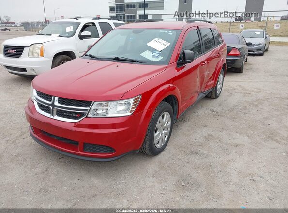3C4PDCAB8HT558701 2017 DODGE JOURNEY Red Vista tres cuartos delantera izquierda