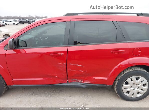 3C4PDCAB8HT558701 2017 DODGE JOURNEY Red Vista interior de 360 grados