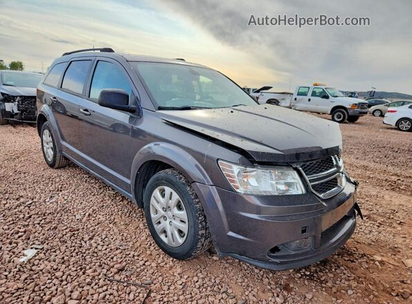 3C4PDCAB8LT207280 2020 DODGE JOURNEY Серый Передняя правая четверть