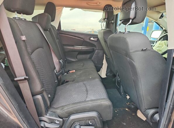 3C4PDCAB8LT207280 2020 DODGE JOURNEY Серый Вид задней части салона