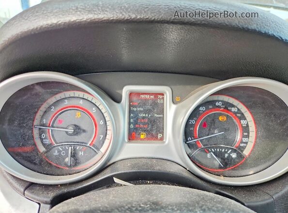 3C4PDCAB8LT207280 2020 DODGE JOURNEY Серый Вид щитка приборов