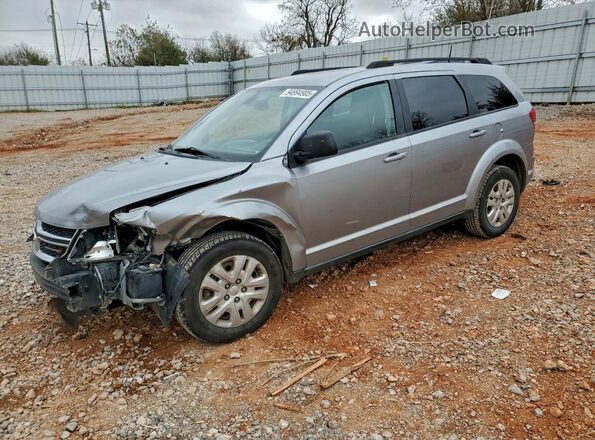 3C4PDCAB9LT207207 2020 DODGE JOURNEY Silver Vista tres cuartos delantera izquierda