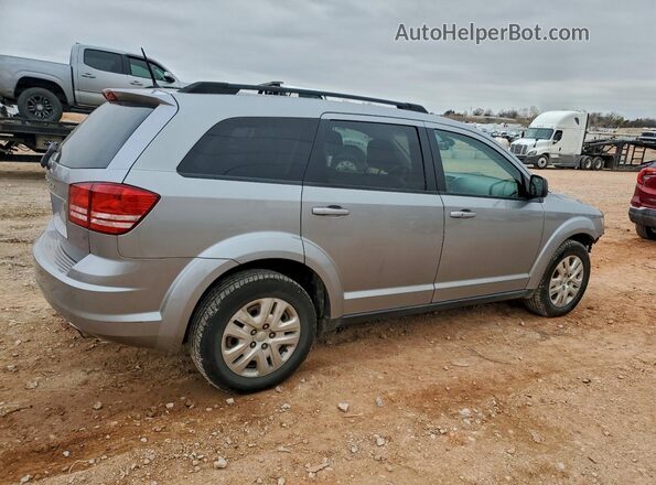 3C4PDCAB9LT207207 2020 DODGE JOURNEY Silver Trasero derecho