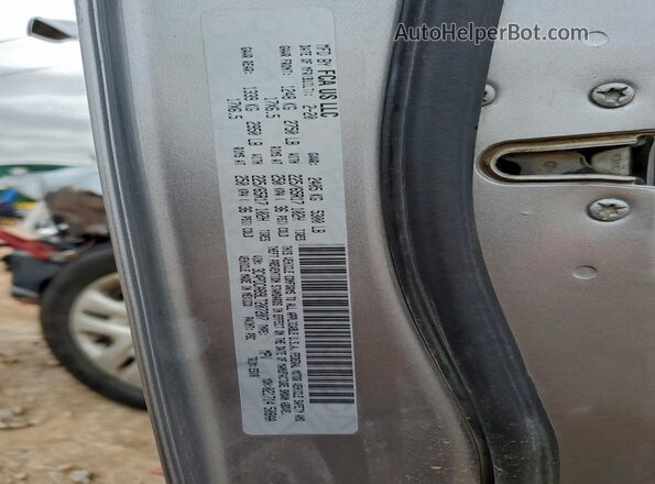 3C4PDCAB9LT207207 2020 DODGE JOURNEY Silver Vista interior de 360 grados