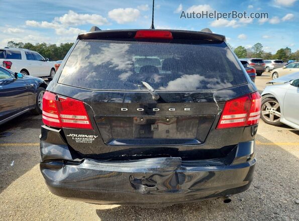 3C4PDCABXHT558599 2017 DODGE JOURNEY Black Widok z tyłu