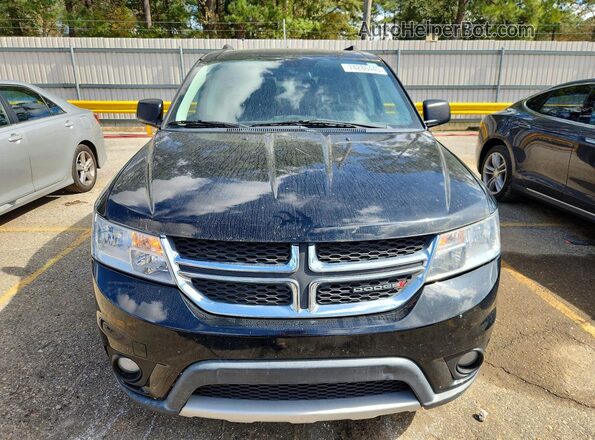 3C4PDCABXHT558599 2017 DODGE JOURNEY Black Widok z przodu