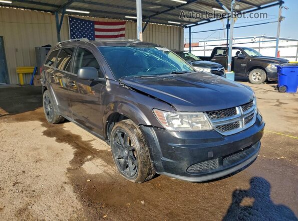 3C4PDCABXJT158029 2018 DODGE JOURNEY Угольный Передняя правая четверть