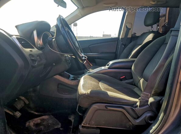 3C4PDCABXJT158029 2018 DODGE JOURNEY Угольный Вид салона спереди