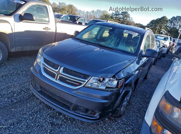 3C4PDCABXKT789588 2019 DODGE JOURNEY Угольный Передняя левая четверть