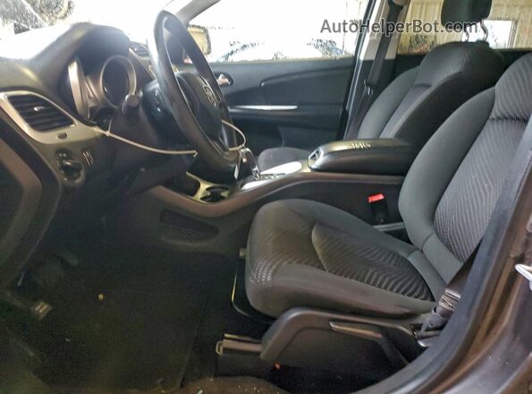 3C4PDCABXKT789588 2019 DODGE JOURNEY Угольный Вид салона спереди
