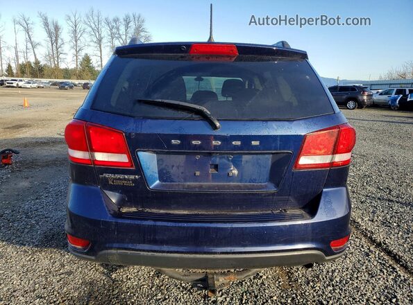 3C4PDCBB0KT857170 2019 DODGE JOURNEY Blue Rear view