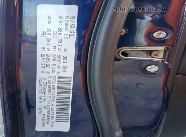 3C4PDCBB0KT857170 2019 DODGE JOURNEY Blue VIN sticker view