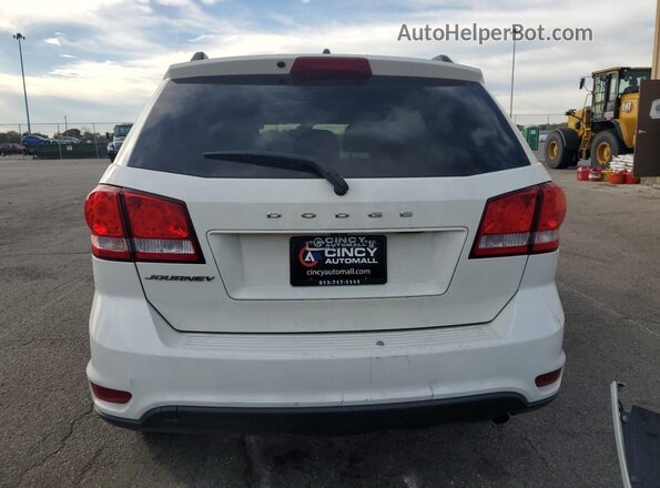 3C4PDCBB4KT687072 2019 DODGE JOURNEY White Vista trasera