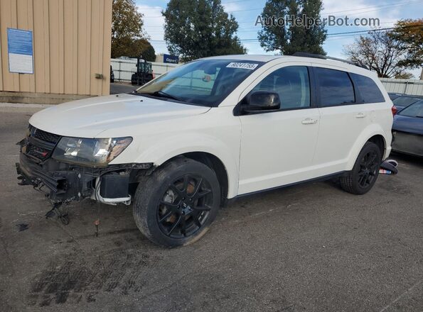 3C4PDCBB4KT687072 2019 DODGE JOURNEY White Vista tres cuartos delantera izquierda