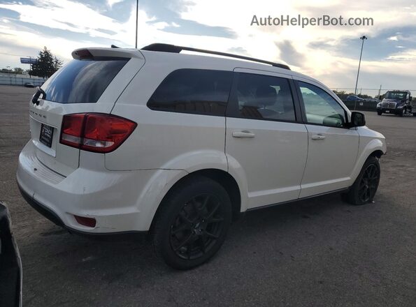 3C4PDCBB4KT687072 2019 DODGE JOURNEY White Trasero derecho