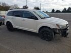 2019 Dodge Journey Se White vin: 3C4PDCBB4KT687072