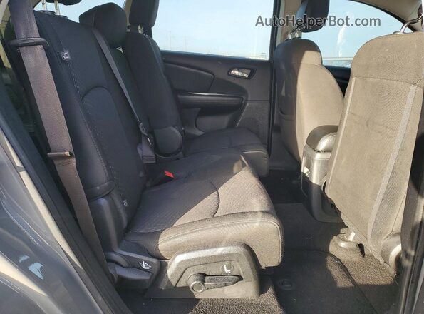 3C4PDCBB5KT862610 2019 DODGE JOURNEY Gray Rear interior view