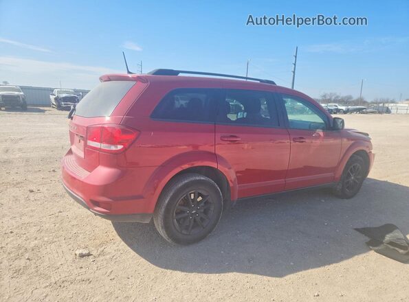 3C4PDCBB6KT866830 2019 DODGE JOURNEY Red Rear right