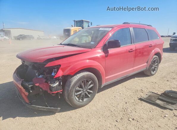 3C4PDCBB6KT866830 2019 DODGE JOURNEY Red Front left